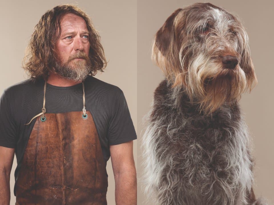 Gerrard Gethings captured photos of dogs and owners in his last project, image 2