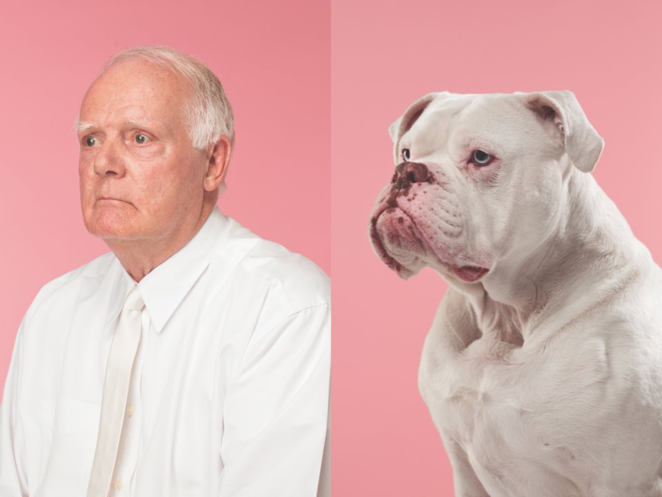 Gerrard Gethings captured photos of dogs and owners in his last project, image 5