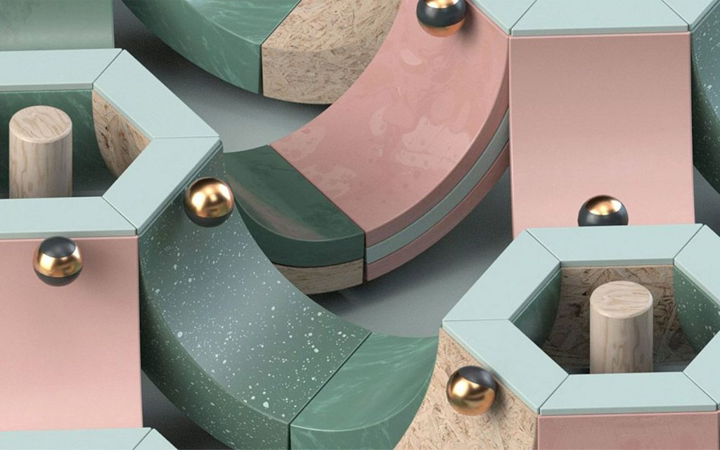 Colorful Animated Art In A Digital Series Called Oddly Satisfying Feel Desain Your Daily Dose Of Creativity