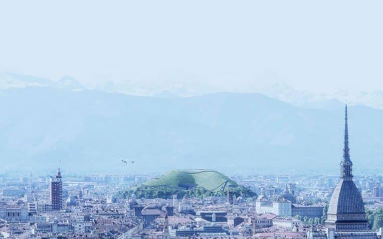 Artificial ‘Sponge Mountain’ In Turin To Absorbs CO2 Emissions