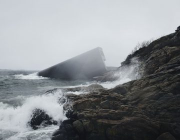 Precarious Restaurant On The Shore By Snøhetta