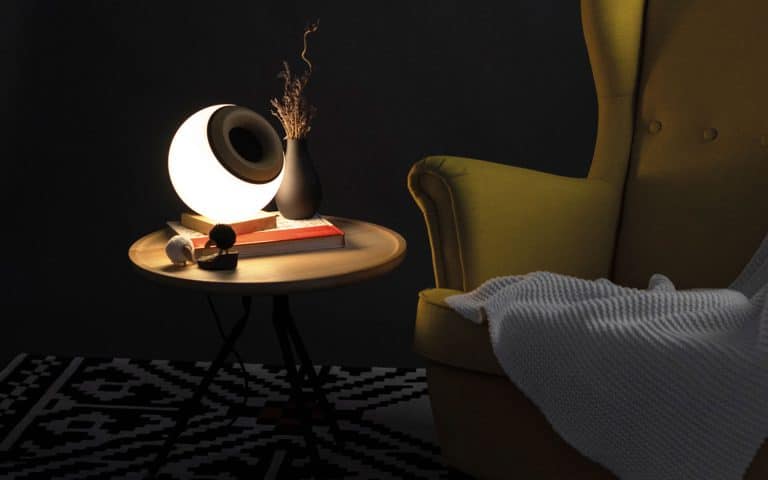 A Speaker And A Smart Lamp In One Design By Oupio