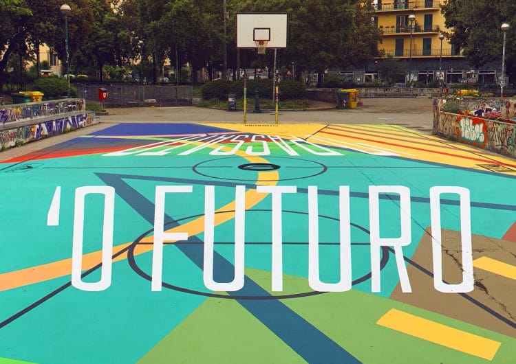 Truly Design creates an anamorphic Basketball court