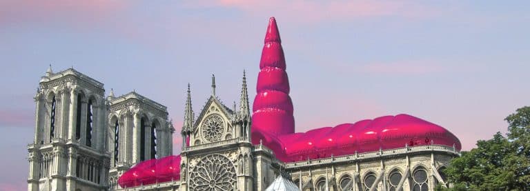A Giant Inflatable Balloon For Notre Dame By Shepherd Studio