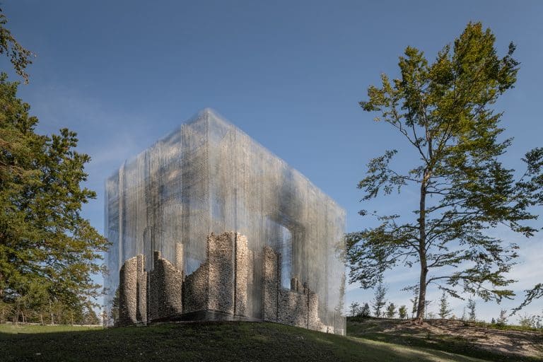 Edoardo Tresoldi’s installation for Arte Sella