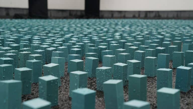 Studio Drift Turned Plastic Bag Into Blocks for Dutch Design Week