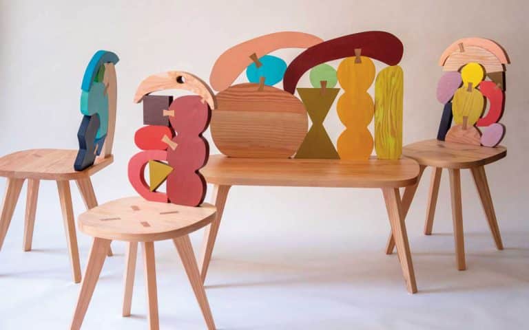 Donna Wilson’s playful mind creates a new furniture line