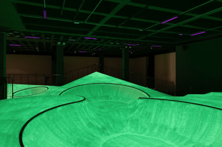 OooOoO, The Fluorescent Skatepark By Koo Jeong A