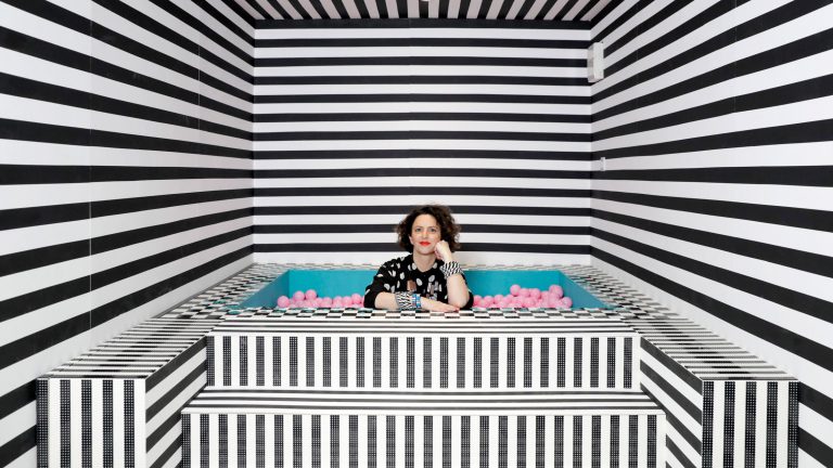 Lego invited the queen of pattern Camille Walala to launch the new Lego Dots line