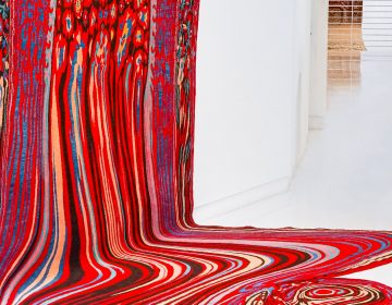 Ornate Rugs by Artist Faig Ahmed Ooze Onto the Floor in Drippy Fabric Puddles