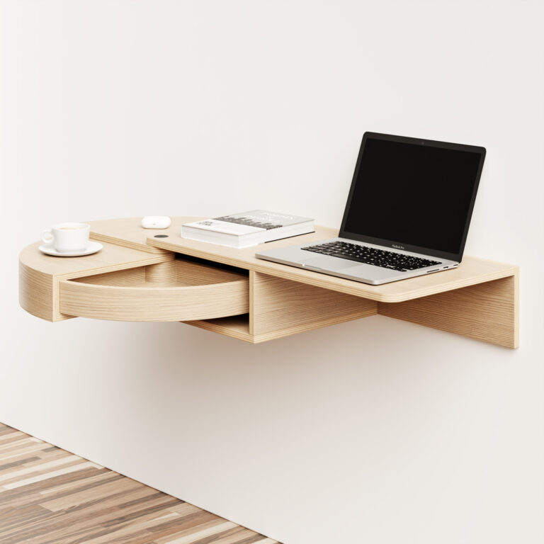 Revolver: Matryoshka inspired wall desk