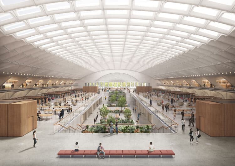 Turin is putting Europe’s largest reading room under a Nervi vault