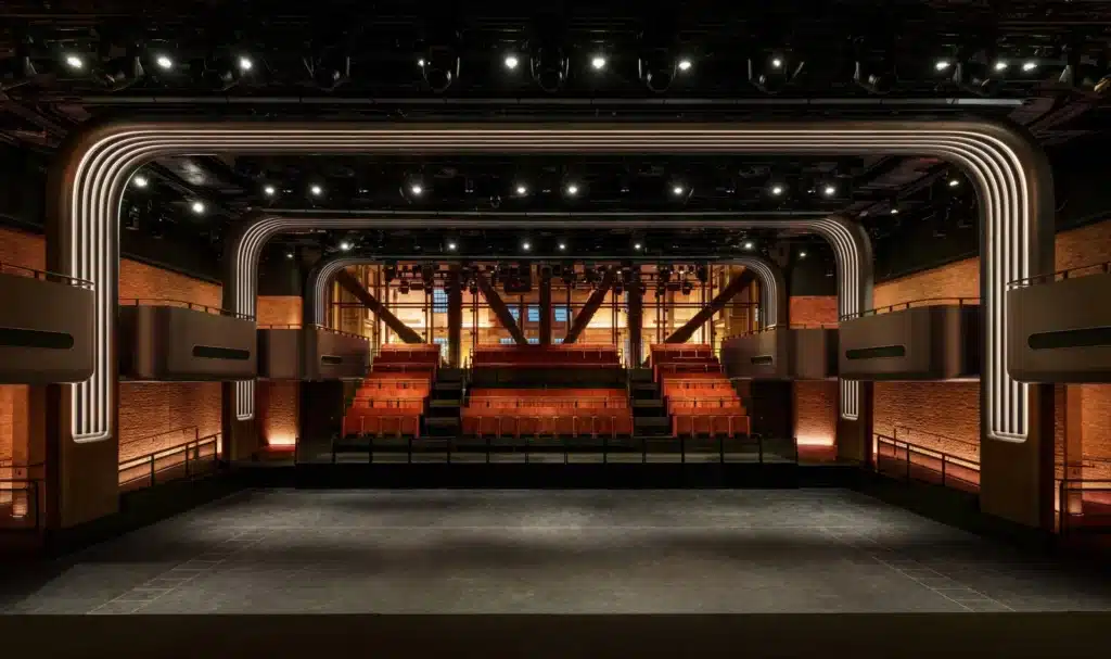 Apple Music Hall puts a recording studio behind the stage at Battersea Power Station