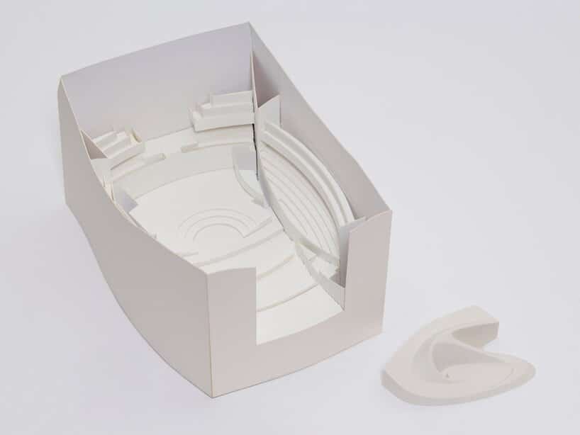 Zaha Hadid Architects, model for the stage design of Così fan tutte, Los Angeles, 2014